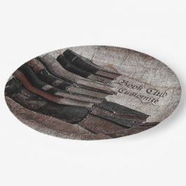 ブックラバーズヴィンテージブッククラブ紙プレート ペーパープレート