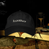 ブックラバーズ「ブックドラゴン」刺繍入りトイルキャップ 刺繍入りキャップ
