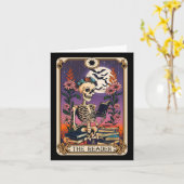 ブックラバータロットカードリーダー神秘的なおもしろいSkel カード (黄色い花)