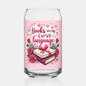 ブックラバーテンバレンタインロマン読ティックの美学 ガラス缶 (裏面)