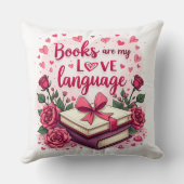 ブックラバーテンバレンタインロマン読ティックの美学 クッション (裏面)