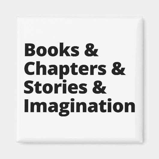 ブックラバーデザイン マグネット (正面)