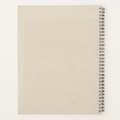 ブックラバーパーソナライズされたプランナー | 書誌プレゼント プランナー手帳 (裏面)