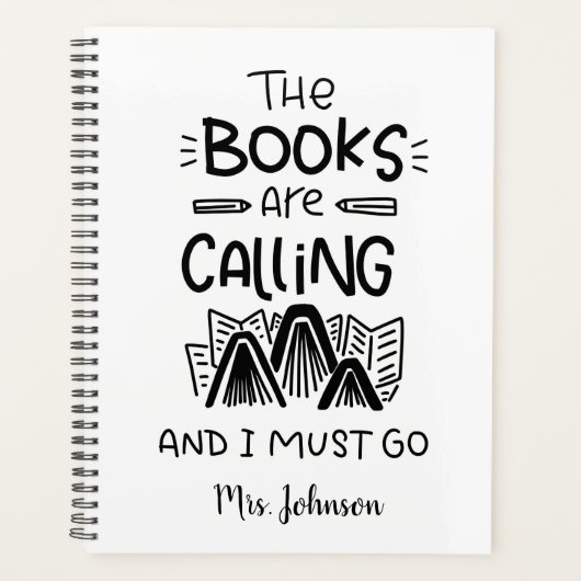 ブックラバーブックワー感動的ム引用文プランナー プランナー手帳 (正面)