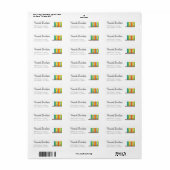 ブックラバーライブラリアンビブリオフィレ差出人住所 ラベル (フルシート)