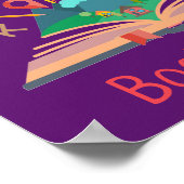 ブックラバーライブラリロケット船 ポスター (角)