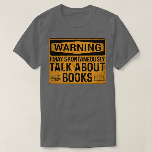 ブックラバーリーダーBookworm読の中毒性の本Wa Tシャツ (デザイン正面)