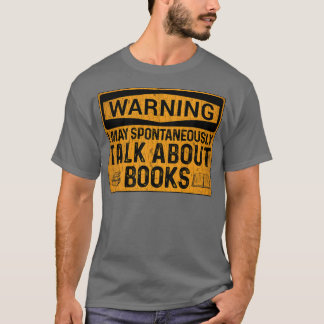 ブックラバーリーダーBookworm読の中毒性の本Wa Tシャツ