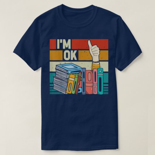 ブックラバーリーダーBookworm93 Tシャツ (デザイン正面)