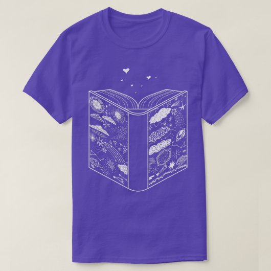 ブックラバーリーダーBookworm 読's Tシャツ (デザイン正面)