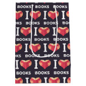 ブックラバー抱き枕 ミディアムペーパーバッグ (裏面)