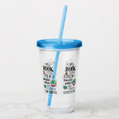 ブックラバー絶縁タンブラーカップ アクリルタンブラー (裏面)