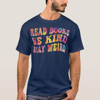 ブックラバー読ブック親切なステイ風変わりク Tシャツ