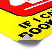 ブックラバー警告ズのおもしろいポスター ポスター (角)