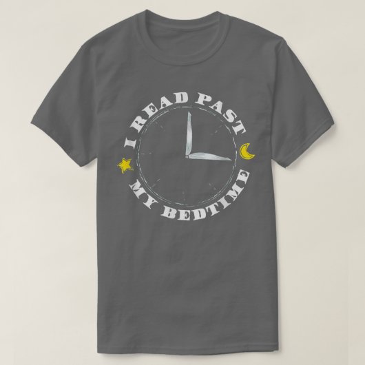 ブックラバーI読過去My Bedtime Tシャツ (デザイン正面)