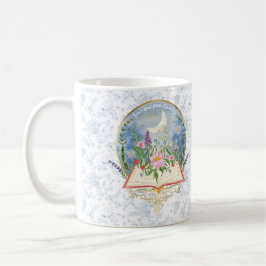 ブックラバーJust One More Chapter水彩フローラ コーヒーマグカップ