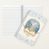 ブックラバーJust One More Chapter水彩フローラ ノートブック (内側)