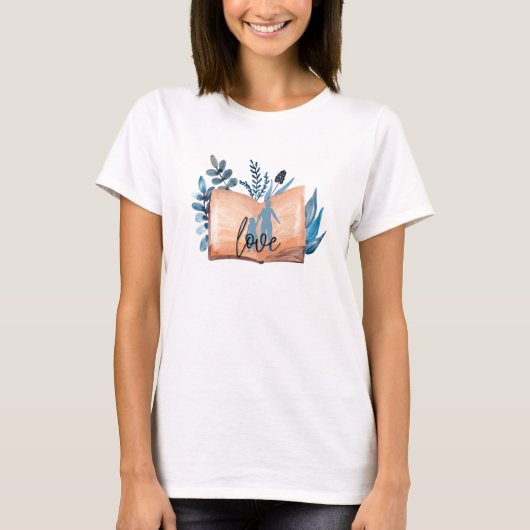 ブックラブシャツ Tシャツ (正面)