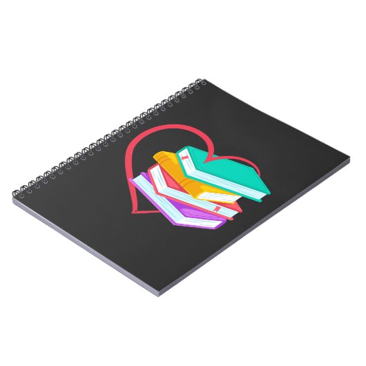 ブックラブブックワーム読み手かわいい読の ノートブック (左側)