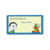 ブックラベル ラベル (正面)