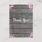 ブックリクエストカードガールエレファントシャワー エンクロージャーカード (裏面)