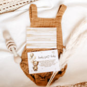 ブックリクエストベアーベージュライトブラウンシンプルボホ エンクロージャーカード