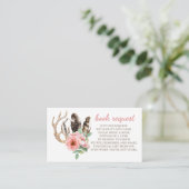 ブックリクエストボホフローラ エンクロージャーカード (スタンド正面)