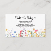 ブックリクエスト山花フローラ赤ちゃんシャワー エンクロージャーカード (正面)