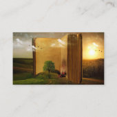 ブックリクエスト赤ちゃんシャワー招待状挿入 – 詩 エンクロージャーカード (裏面)