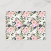 ブックリクエスト赤ちゃんシャワー エンクロージャーカード (裏面)