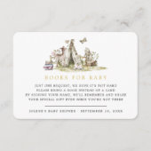 ブックリクエスト |ウッドランド・フォレストの赤ちゃん動物  エンクロージャーカード (正面)