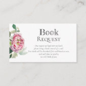 ブックリクエスト | エンクロージャーカード (正面)