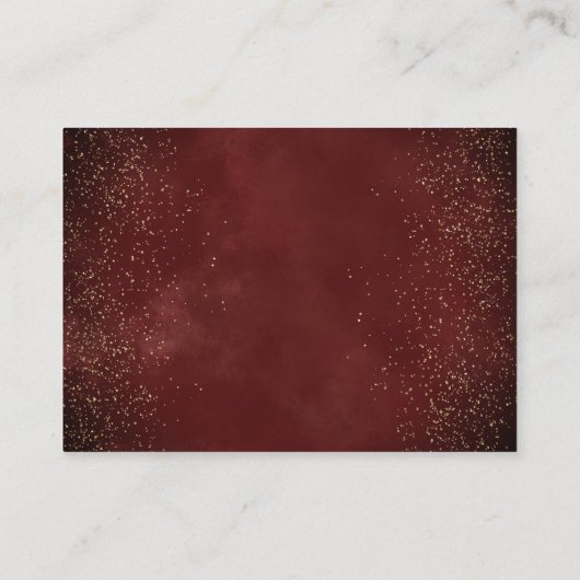 ブックリクエスト |トナカイの赤ちゃんシャワー エンクロージャーカード (裏面)