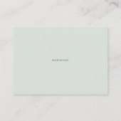 ブックリクエスト |ベビー用の水彩ウッドランドブック エンクロージャーカード (裏面)