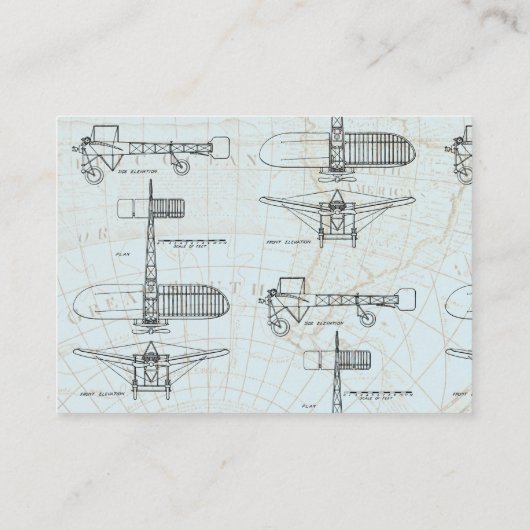 ブックリクエスト |ヴィンテージ飛行機の赤ちゃんシャワー挿入 エンクロージャーカード (裏面)