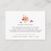 ブックリクエスト | Ladybugフローラシャワー エンクロージャーカード (正面)