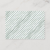 ブックリクエスト | Winter Friendsベビーシャワー エンクロージャーカード (裏面)