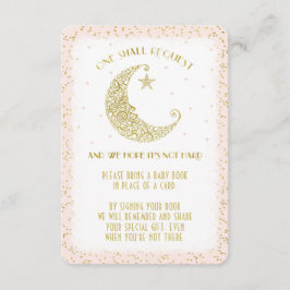 ブックリクエストTwinkle Little Star Baby Shower Card 招待状