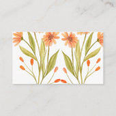 ブックリクエストwild flowerベビーshawerenclosureカード エンクロージャーカード (裏面)