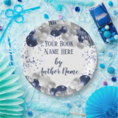 ブックリリースの起動の署名パーティー ペーパープレート (パーティー)