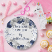 ブックリリースの起動の署名パーティー ペーパープレート (パーティー)