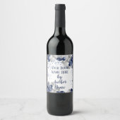 ブックリリースの起動の署名パーティー ワインラベル (正面)