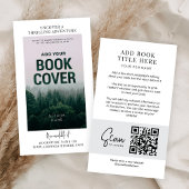 ブックリリース作家マーケティングスキャン可能QRコード 名刺
