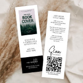 ブックリリース作家マーケティングミニブックマークカード スキニー名刺