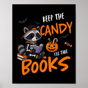ブックリーおもしろいダハロウィーンのブックウ読ミムラッコ ポスター