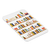 ブックリーダカラー書棚ライブラリ先生 マグネット (右側)