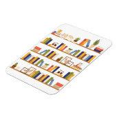 ブックリーダカラー書棚ライブラリ先生 マグネット (左側)