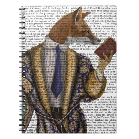 ブックリーダーキツネ ノートブック (正面)