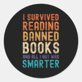 ブックリーダー生き延びIの禁止されたブックI得 S ラウンドシール (正面)