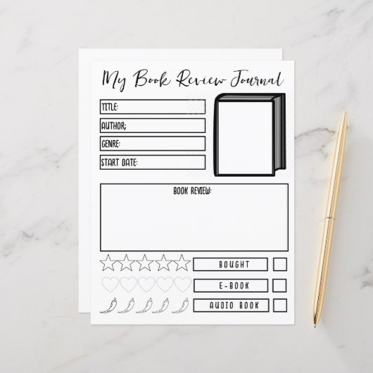 ブックレビュープランナー読のジャーナルニュートラル (正面/裏面インサイチュ)